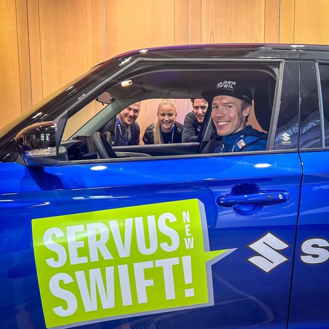 Fahrtechniktraining mit dem neuen Suzuki Swift.  Danke @suzuki_at für das Erlebnis. P.S das Auto fährt sich super. 

#suzukipowerteam #suzukiswift #nordiccombined #skiaustria #silberpfeilenergydrink #energizeyourhustle #energysteiermark